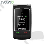 Mobiltelefon Evolveo EasyPhone FG EP-750 (fekete) Nagy gomb és kijelző, vészhívó gomb!